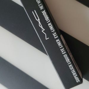 black MAC superslick liquid eye liner on the hunt